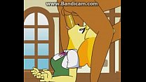 Isabelle sucking the Mayor