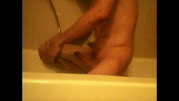 Cumming with shower head
