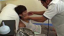 Doutor Barebacks Gay Asiático Twink Paciente