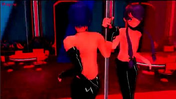 (MMD GAY) Kaito y Gakupo hot pole dance