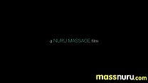 Sweetie gives a hot slippery nuru massage 23