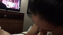 Latina dyke blowjob at hotel