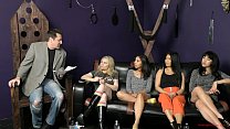 Entrevistas en topless de Aiden Starr con Jayden Lee, Maya Mona, Jasmine Summers