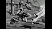 olive oyl tied up barefoot