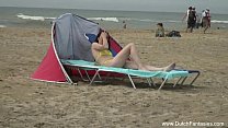 Dutch Teen Outdoor Beach Massage Fuck