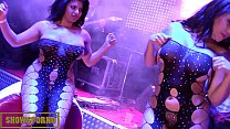 Latin Big Butt Girls Lesbenshow mit Live-Musik
