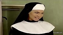Prister fucks convent student in the ass
