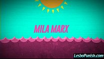 Hard Sex Punish Games With Sex Toys Between Lesbos (mila&shane) vid-30