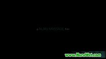 Nuru Massage With Big Tit Asian And Nasty Fuck On Air Matress 11