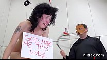 Unusual sweetie is brought in anal asylum for awkward therapy