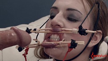 Blowjob Doll Alisha Adams Face Fucked