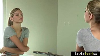 Lesbo Sex Action With Cute Horny Teen Lez Girls Riley Reid Kenna James video18