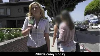 Stunning Euro Teen Gets Talked In To Giving A Blowjob For Cash 24