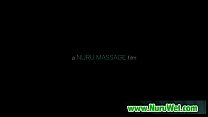 Busty masseuse in nuru massage 16