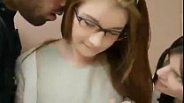 what its the name of the girl with glasses? 24 min