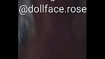 Dollface.rose gets fucked on ig
