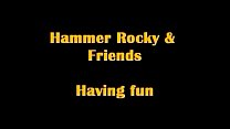 Hammer Rocky Having Fun