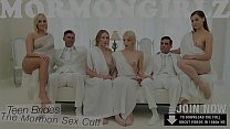 MormonGirlz - страстный лесбийский групповой секс