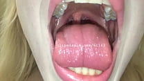 Mouth Fetish - Kristy Mouth Video 1