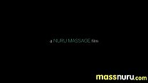 lucky client gets a full service massage 18