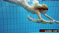 Amateur blonde mermaid