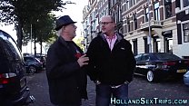 Chupando real holandés puta