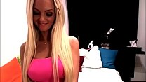 Blonde Beauty Ttoys On Cam -  Watch Part 2 at FilthyGeek.com