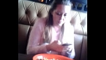 Video von Freundin Tochter Amy geschleift, die ihre pralle Muschi abwischt