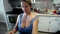 Cozinha Big Tits Foda-se Sexo
