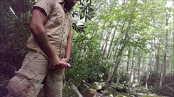 handjob in nature