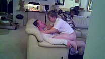 Cuckold Hot Wife Pussy Creampie from Hubby's Friend