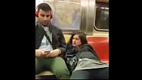 Siririca In Full Subway