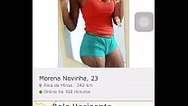 nuova ragazza di Minas Gerais che fa una doccia nell'app Jaumo