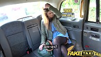 Fake Taxi Girlfriend takes cock one last time in sexy lingerie