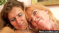 Hairy gets toyed by kinky blonde