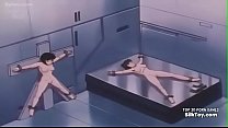 Горячая аниме-рабыня с большими сиськами проходит тест на секс