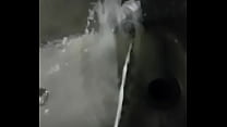 Énorme explosion de sperme dans le creux du hangar 720p