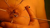 Play piercing with acupuncture
