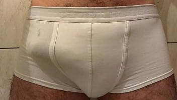 My boner bulge pulsing on my underwear bulto