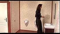 Adorable babe enjoys at gloryhole and gets overspread in slime