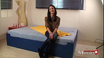 Interview Porn Movie con Swissmodel Louisa 20y a Zurigo