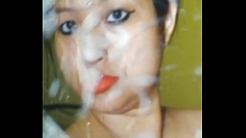 Big boobs thai whore drenched in cum
