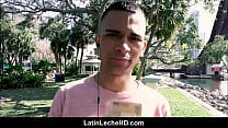 Секс испанского латиноамериканского твинка с незнакомцем за деньги в видео от первого лица