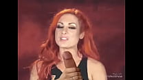 Becky Lynch masturbación con la mano