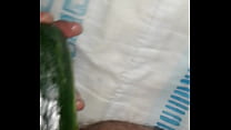 Rich Juicy Anal With Cucumber