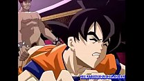 Dragon Ball Goku estava fodido enquanto pegava Dragon Ball