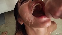 6 loads of cum in her mouth