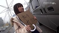 No money in your possession! Aim for Kyushu! 102cm huge breasts hitchhiking! 2