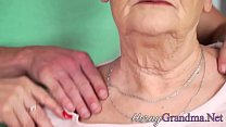 Pussy licked grandmother
