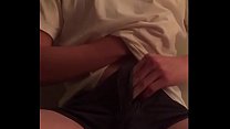 Asian twink wank and explodes 3 days load